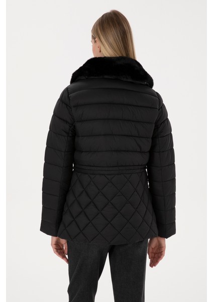 Kadın Siyah Mont 50308797-VR046 indirimleri