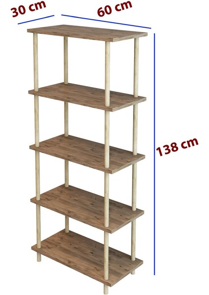 “çok Amaçlı Natural Ahşap Raf Sistemi 5 Katlı Banyo ve Mutfak Düzenleyici” modelleri