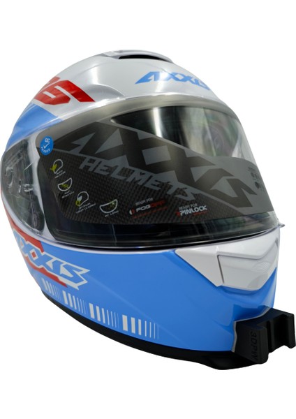 Axxis Eagle Sv Kask uyumlu chinmount aksiyon kamera çene bağlantı aparatı seti