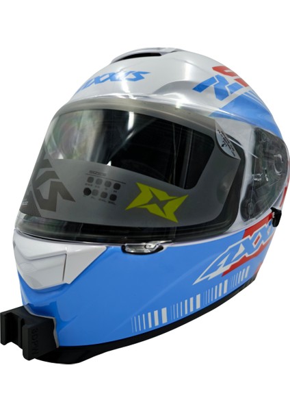 Axxis Eagle Sv Kask uyumlu chinmount aksiyon kamera çene bağlantı aparatı seti