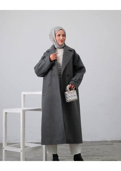 Oversize Ithal Kaşe Kaban fiyatları