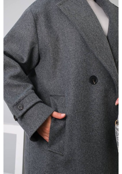 Oversize Ithal Kaşe Kaban modelleri