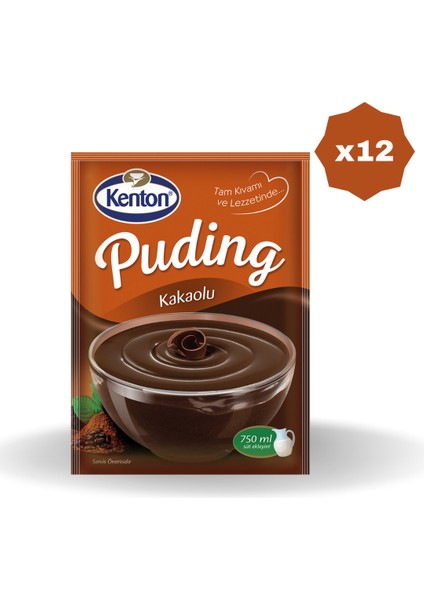 Puding Kakaolu 147 gr - (12 Adet)