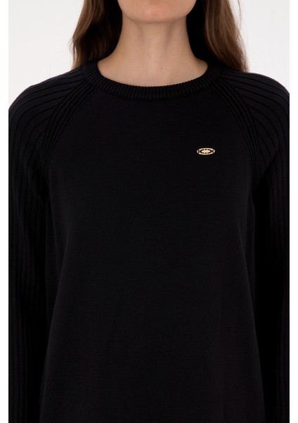 Kadın Siyah Elbise (Triko) 50314732-VR046 indirimleri