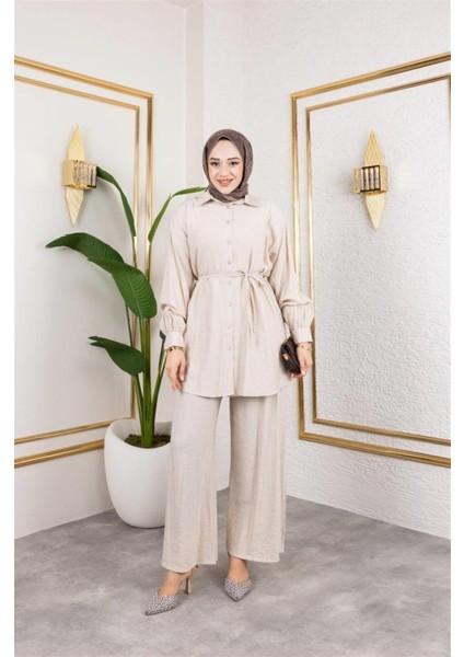 6034 Bağıcıklı Pantolonlu Aerobin Takım