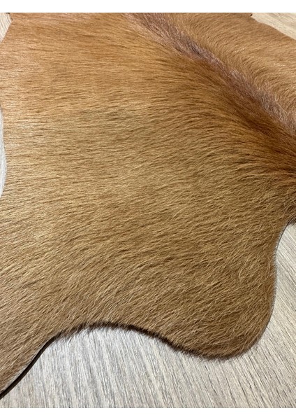 %100 Hakiki Dana Derisi Post Halı – Kahverengi (52X65 Cm) modelleri