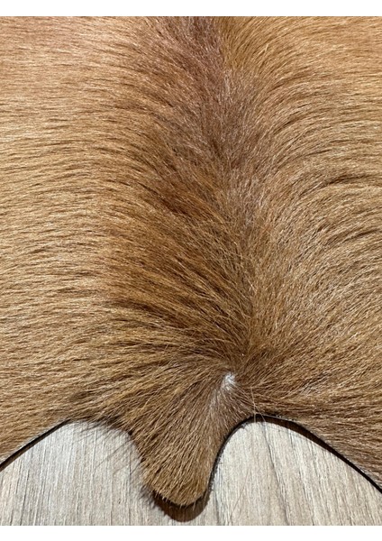 %100 Hakiki Dana Derisi Post Halı – Kahverengi (52X65 Cm) fırsatları