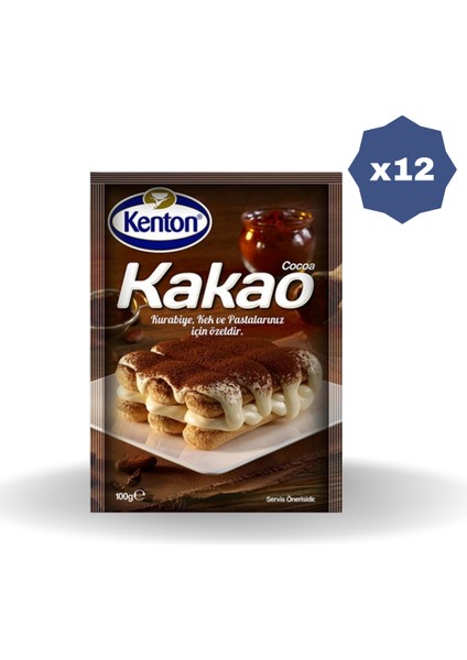 Kakao 100 gr - (12 Adet)