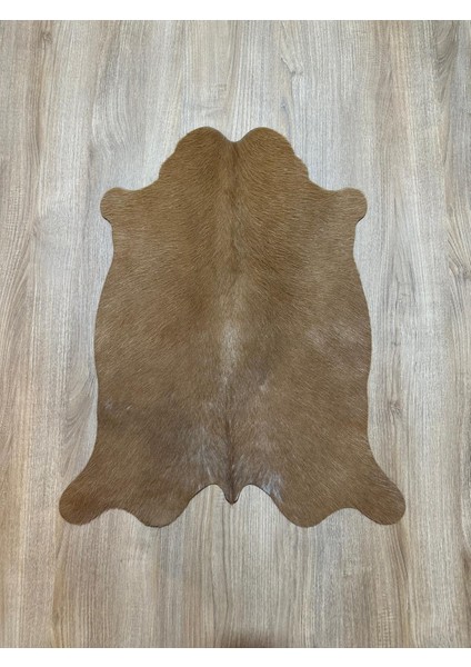 %100 Hakiki Dana Derisi Post Halı – Kahverengi (54X67 Cm) fiyatları