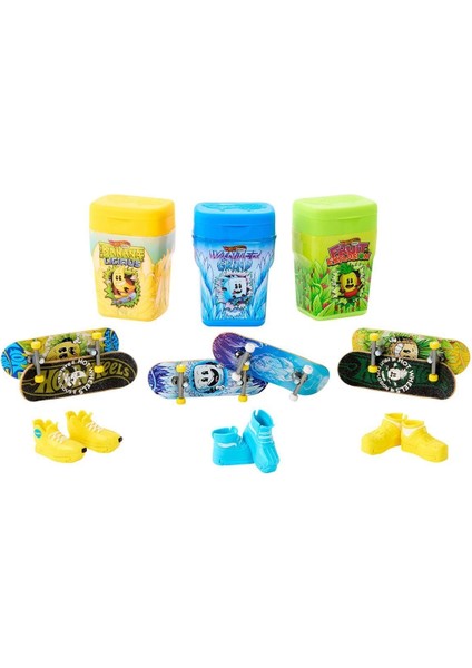 HTP10 Hot Wheels Skate Ikili Parmak Kaykay Kutusu (Aromalı Sakız Kutusu Temalı) 1 Adet Stokta Ol