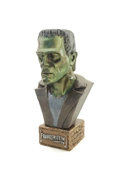 Polyester Frankestein Büst Büyük Boy