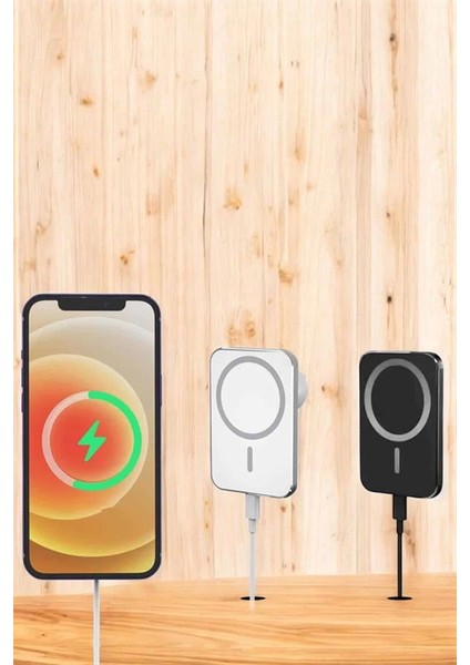 Ios Uyumlu Manyetik Tasarım Magsafe Iphone 12/13/14/15 Uyumlu Powerbank indirimleri