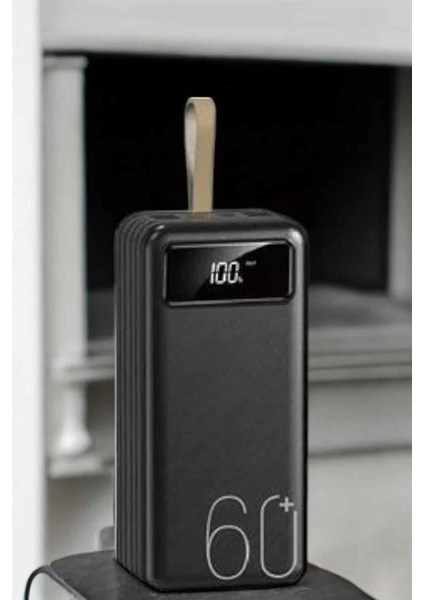 Powerbank 60.000 Mah 4 Portlu Uzun Şarj Süreli Dijital Göstergeli modelleri