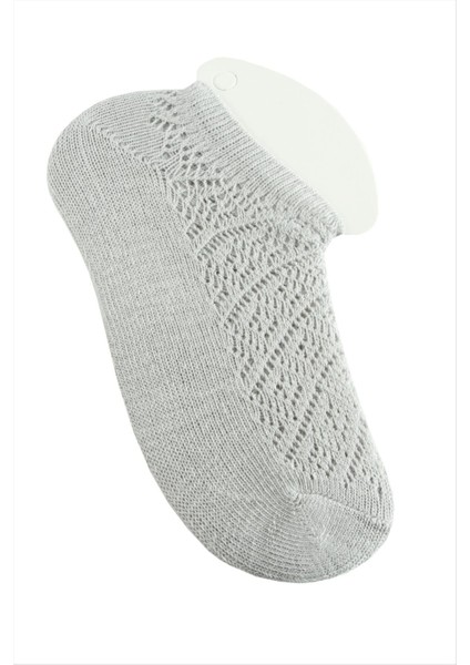 Dantel Yünlü Kısa Çorap