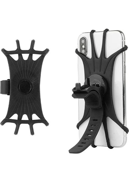 Esnek Silikon Örümcek Bisiklet Telefon Tutucu fiyatları