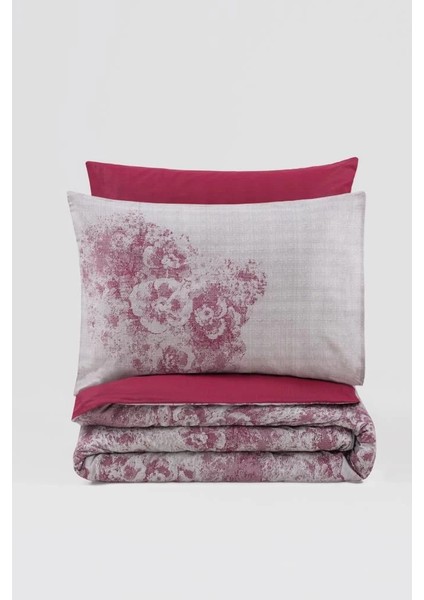 Cotton Box Dual Çift Kişilik Nevresim Takımı Vilda Bordo modelleri