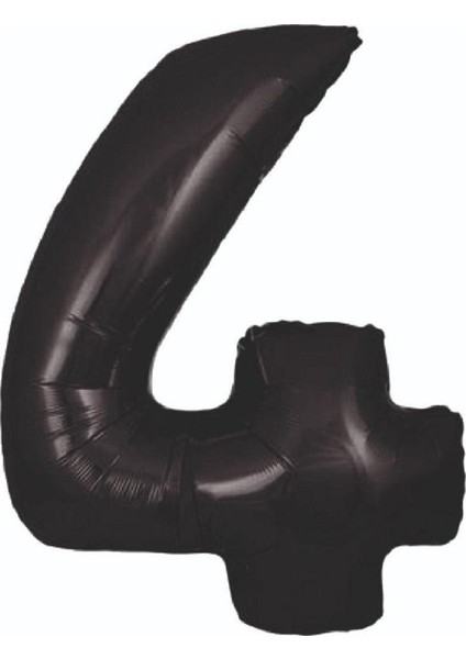 Rakam Grabo Siyah Folyo Balon 34"