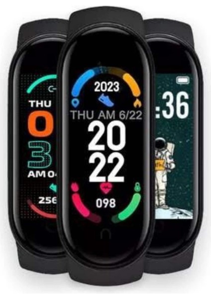 Akıllı Uyumlu Bileklik M6 Adımsayar Spor Modları Çağrı Görme Türkçe Menü fırsatları