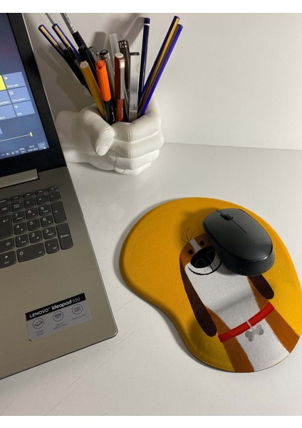 Hi Köpüş Ll - Bilek Destekli Baskılı Mouse Pad