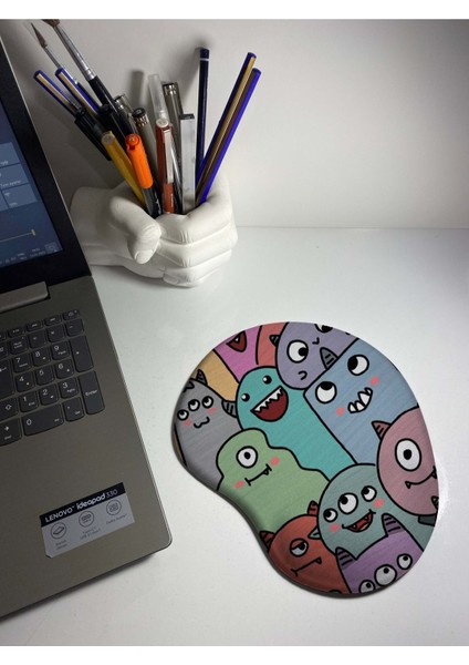 Monster Bilek Destekli Mouse Pad