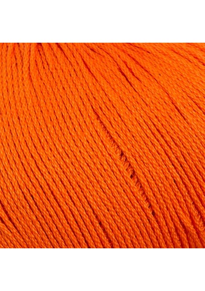 La Mia Lux Mercerized Cotton Turuncu El Örgü Ipi - 194 - 33755 fiyatları