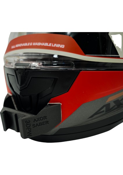 Axor Saber Kask uyumlu chinmount aksiyon kamera çene bağlantı aparatı seti indirimleri