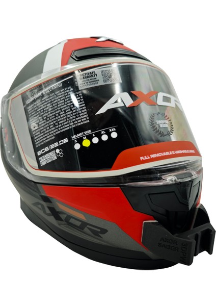 Axor Saber Kask uyumlu chinmount aksiyon kamera çene bağlantı aparatı seti