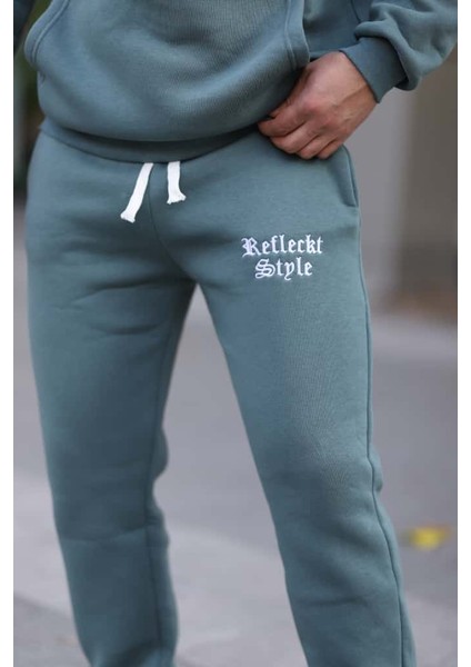 Erkek Unisex Kapüşonlu Kanguru Cepli Şardonlu 3 Iplik Kışlık Içi Polarlı Günlük Eşofman Takım modelleri