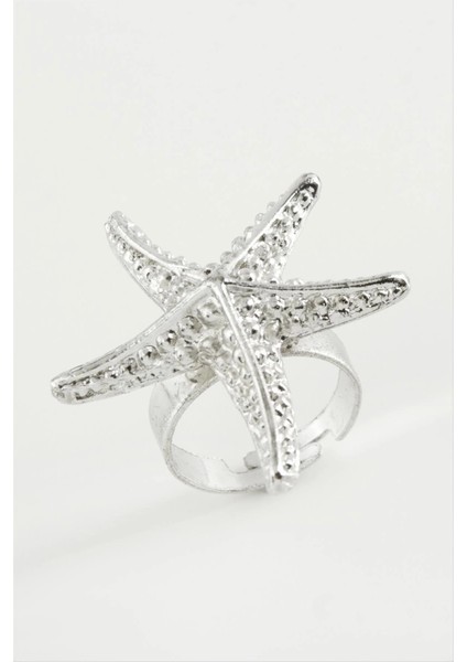 Deniz Yıldızı Metal Yüzük