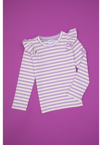 Kız Çocuk Lila Sweatshirt 50317983-VR034