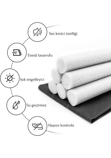 Çift Taraflı Kapı Altı Rüzgar Önleyici Sünger – Isı ve Ses Yalıtım Fitili, Enerji Tasarrufu Sağlayan Kapı Altı Bariyeri modelleri