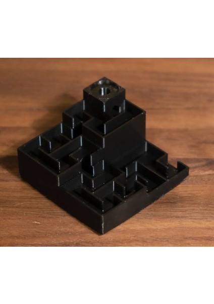 3D -Geri Akışlı Tütsülük – Labirent Desenli Duman Şelalesi