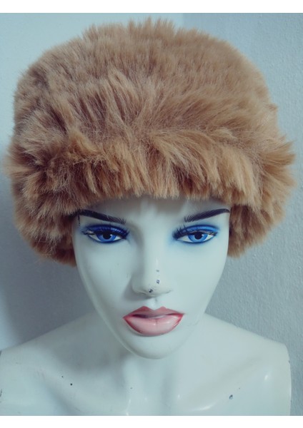 Pelüş Kürk Kafa Bandı ,bandana, Boyunluk ,sıcak Kulaklık, Ayarlanabilir Lastikli En 10-12 cm