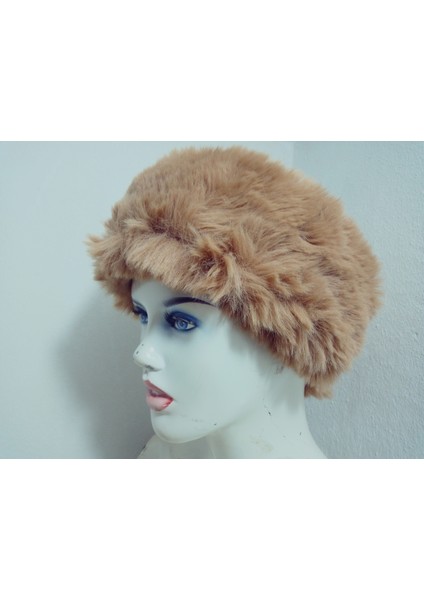Pelüş Kürk Kafa Bandı ,bandana, Boyunluk ,sıcak Kulaklık, Ayarlanabilir Lastikli En 10-12 cm fırsatları