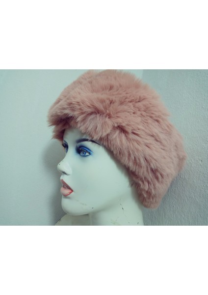 Pelüş Kürk Kafa Bandı ,bandana, Boyunluk ,sıcak Kulaklık, Ayarlanabilir Lastikli En 10-12 cm fırsatları