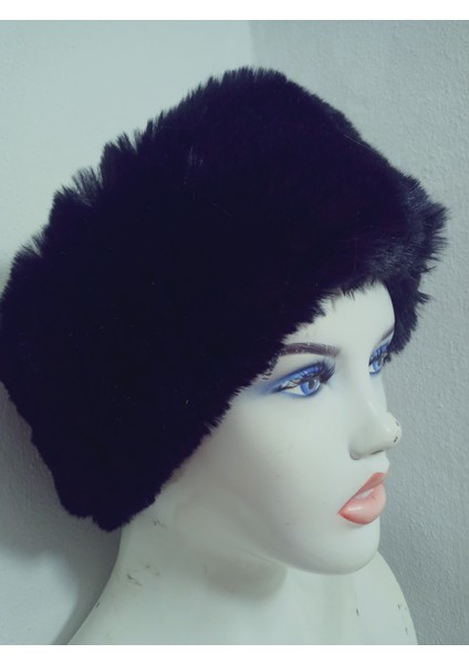 Pelüş Kürk Kafa Bandı ,bandana, Boyunluk ,sıcak Kulaklık, Ayarlanabilir Lastikli En 10-12 cm modelleri