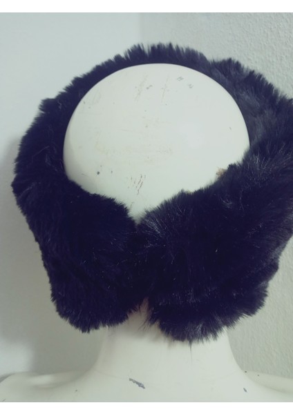 Pelüş Kürk Kafa Bandı ,bandana, Boyunluk ,sıcak Kulaklık, Ayarlanabilir Lastikli En 10-12 cm indirimleri