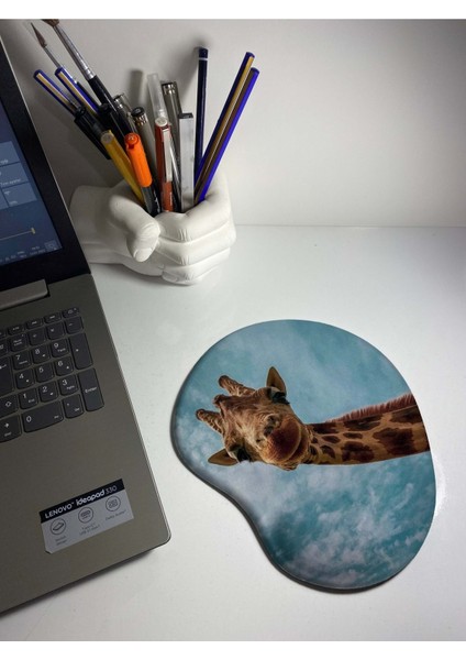 Hii! Zürafa Bilek Destekli Mouse Pad