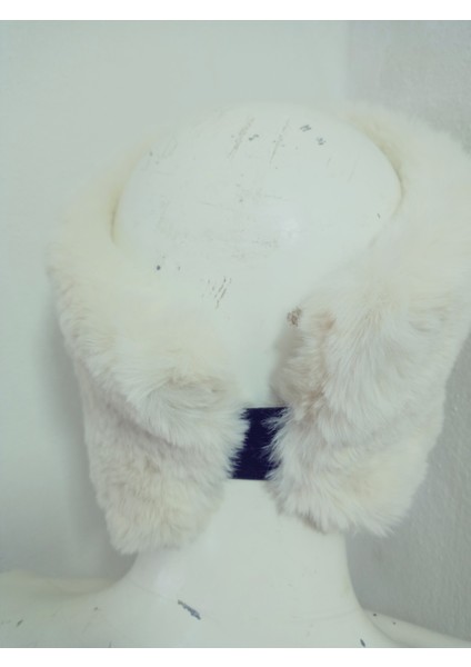 Pelüş Kürk Kafa Bandı ,bandana, Boyunluk ,sıcak Kulaklık, Ayarlanabilir Lastikli En 10-12 cm fırsatları