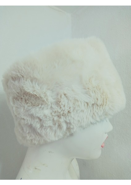 Pelüş Kürk Kafa Bandı ,bandana, Boyunluk ,sıcak Kulaklık, Ayarlanabilir Lastikli En 10-12 cm indirimleri