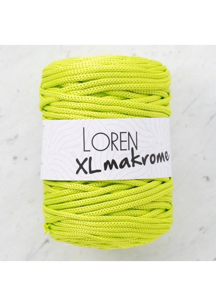 Loren Xl Makrome Fıstık Yeşil El Örgü Ipi - R042 - 33707