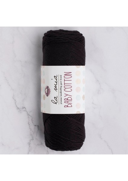 La Mia Baby Cotton Siyah El Örgü Ipi - L006 - 33647