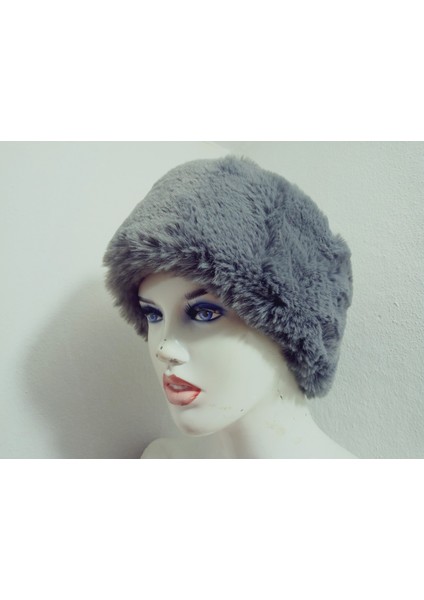 Pelüş Kürk Kafa Bandı ,bandana, Boyunluk ,sıcak Kulaklık, Ayarlanabilir Lastikli En 10-12 cm
