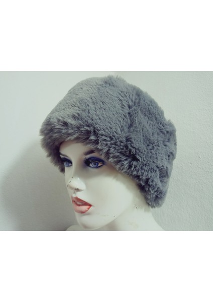 Pelüş Kürk Kafa Bandı ,bandana, Boyunluk ,sıcak Kulaklık, Ayarlanabilir Lastikli En 10-12 cm