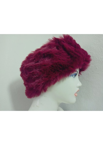 Pelüş Kürk Kafa Bandı ,bandana, Boyunluk ,sıcak Kulaklık, Ayarlanabilir Lastikli En 10-12 cm indirimleri