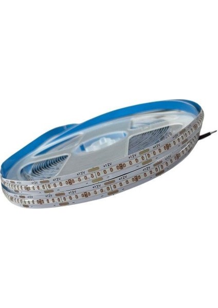 12V 8 mm Esnek Cob Şerit LED Mavi 320 Ledli IP20 5m