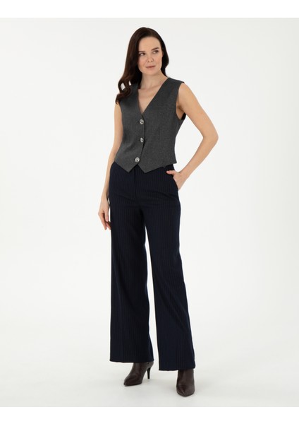 Kadın Antrasit Yelek 50296088-VR006 fırsatları