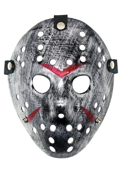 Jason Maskesi Hannibal Maskesi Metal Gümüş Renk 20X25 cm fiyatları