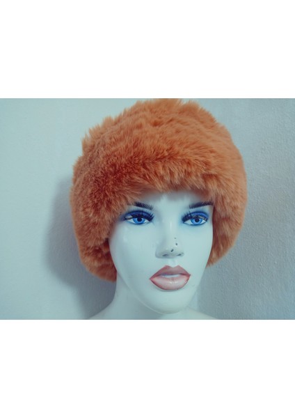 Pelüş Kürk Kafa Bandı ,bandana, Boyunluk ,sıcak Kulaklık, Ayarlanabilir Lastikli En 10-12 cm