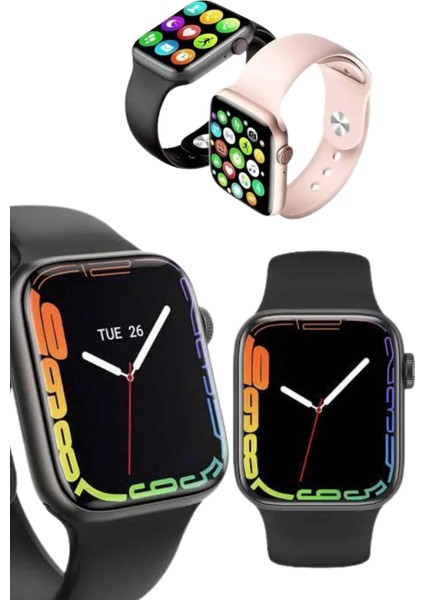 Arama Cevaplayabilen Akıllı Saat Bluetooth Bağlantılı Sosyal Medya Girişli indirimleri